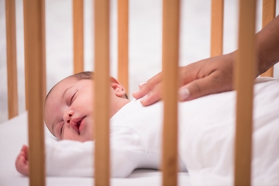Baby in Crib (ABCs of Safe Sleep)