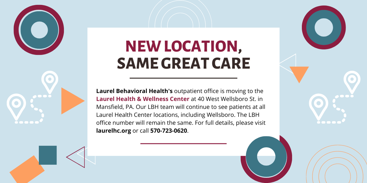 Laurel Behavioral Health Outpatient Office Moves to Mansfield Jan. 12